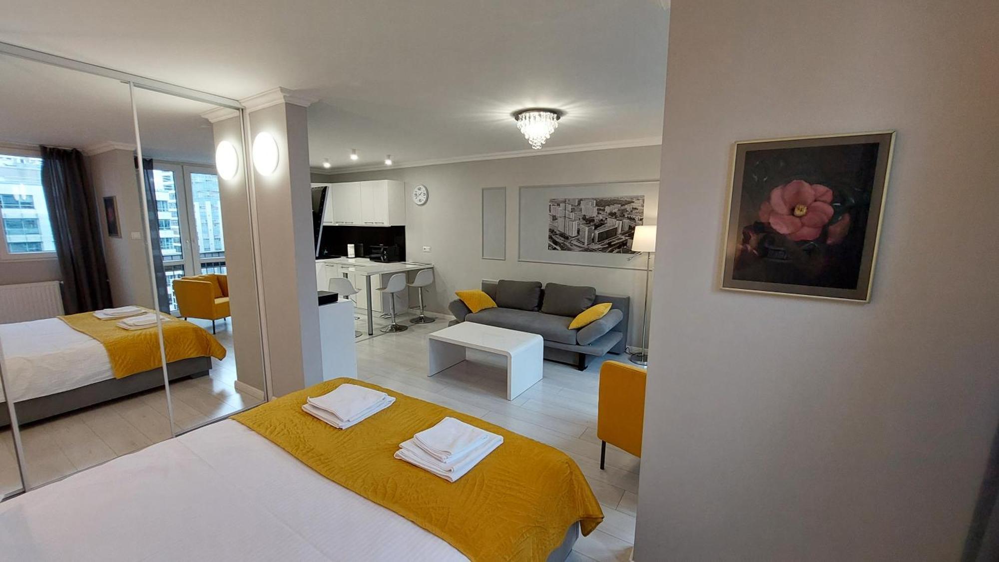 Elegancki Apartament W Sercu Warszawy Varsóvia Exterior foto